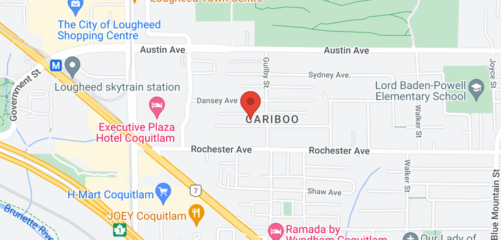 map of 605 MADORE AVENUE